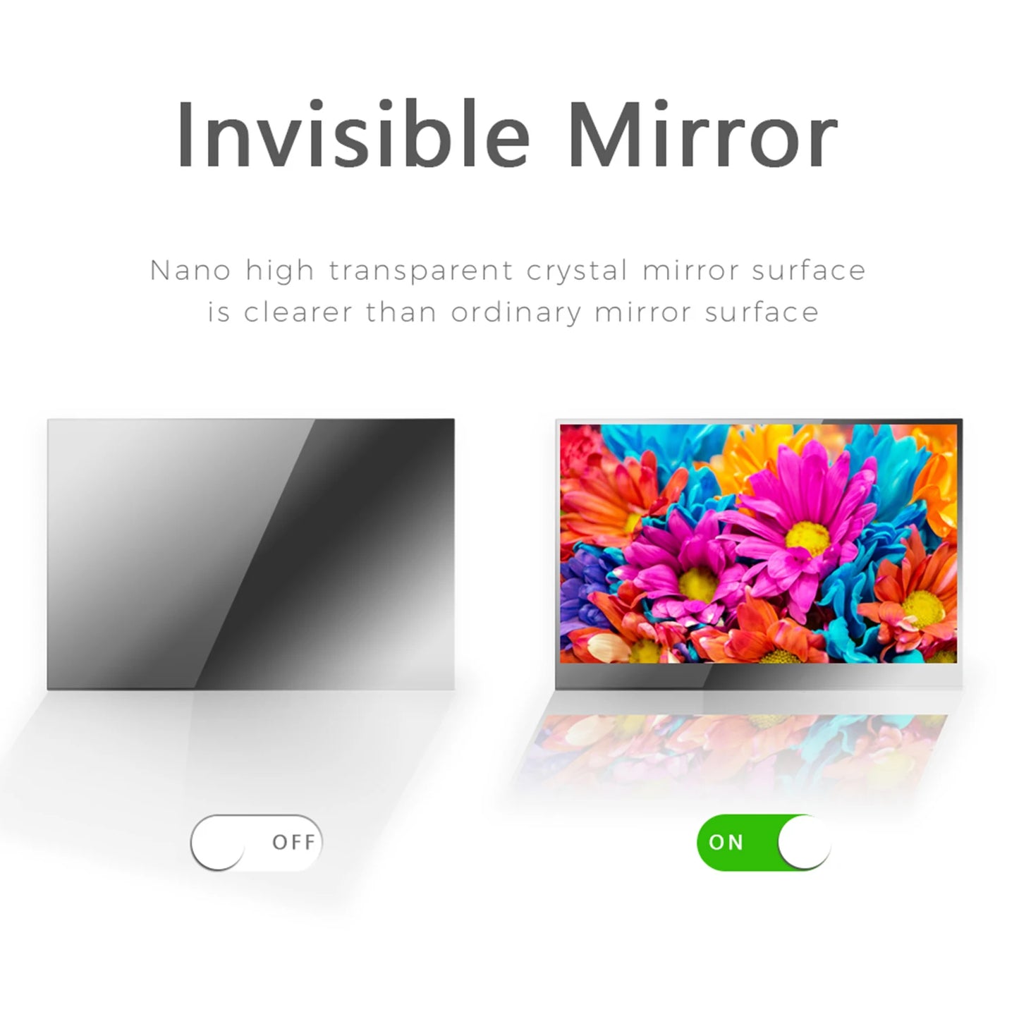 Souria 43 inches 4K Smart Mirror Android System Waterproof TV Bathroom SPA Large Screen ATSC DVB Hotel Indoor Swimming Pool