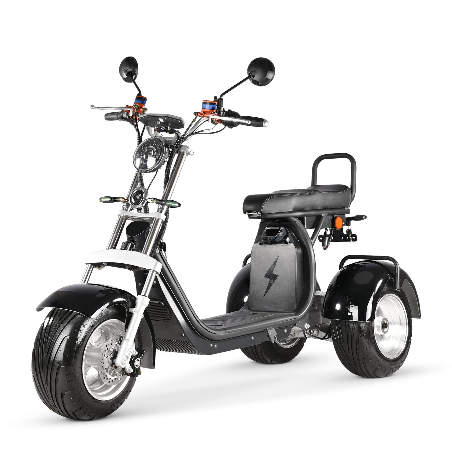 Clark is hot selling 3-Wheel Electric Tricycle Citycoco EEC Approved Electric Dirt Bike Scooter and Motorcycle 4000w Power