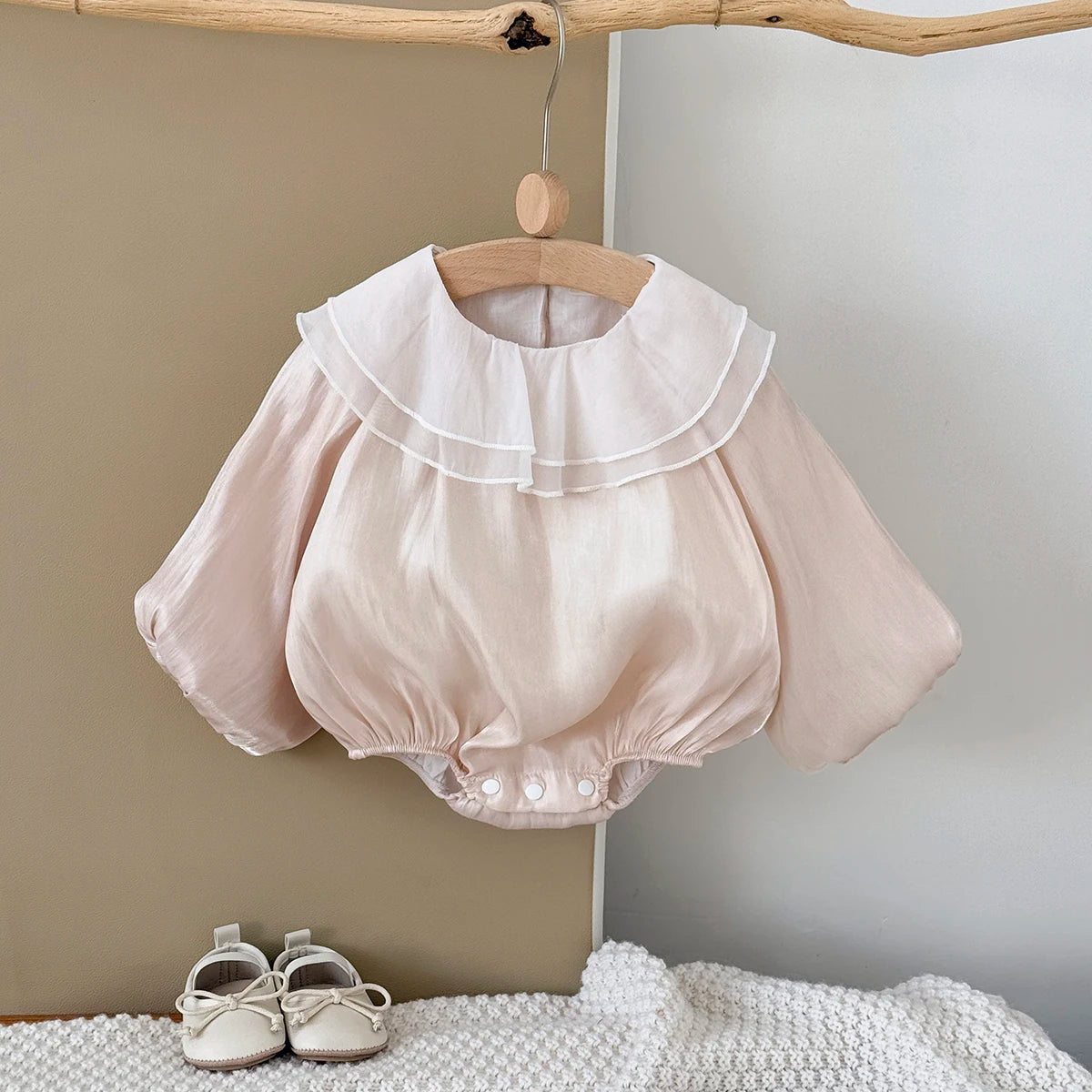 Baby Girl Clothes Jumpsuit Long Sleeved Summer Triangle Baby Bodysuits SoftMaterial Rompers Toddler Clothing Pullover
