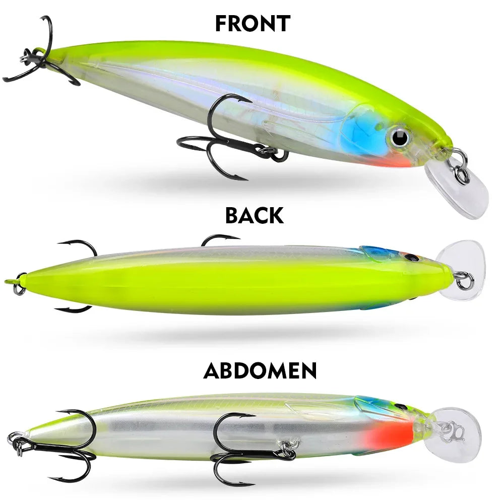 Fish Bait Floating in Water, Biomimetic Artificial Plastic Hard Bait, Specialized Lure for Sea Fishing for Giant Objects