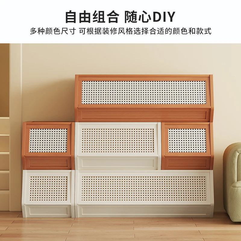 Bookshelf Floor Rack Integrated Wall Storage Bookcase Storage Cabinet Student Home Simple Cabinet