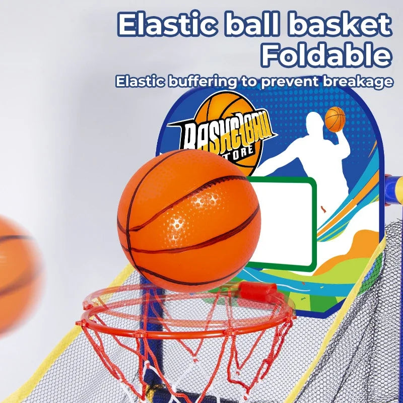 Indoor Basketball Shooting Machine Room Basketball Hoop Kids Arcade Basketball Game Set Sports Playset Basketball Training Toy