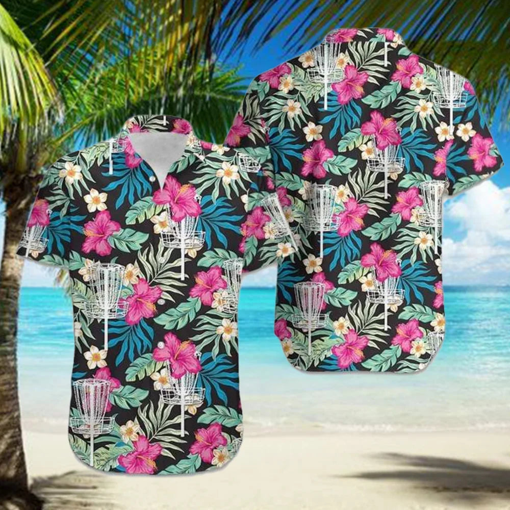 2023 Men's Clothing Men's Shirts Binge Hamburger Funny Hip Hop Beach Summer Hawaii Tops Cuban Style Oversize Fat Button Shirts