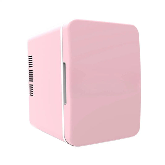4L Mini Fridge Car Refrigerator Single Door Skincare Fridge for Small Place Desktop Travel  Beauty Cosmetic Beer Refrigerator