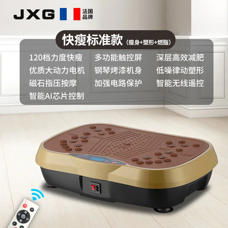 Vibration Fitness Massager Fat Shake Rhythmic Motive Fitness Equipment Home Fitness Exercise Bluetooth Music