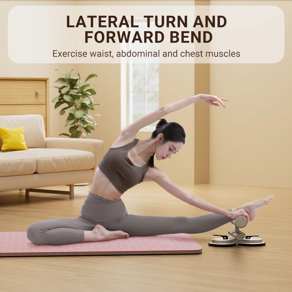 Abdominal Sit Up Equipment Suction Cups Ankle Support Abdominal Workout Fitness Adjustable Sports Fitness Physical Exercise