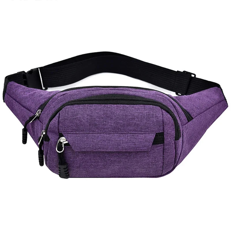 Mobile Waist Bag for Men Women Multifunctional Large Capacity Belt Bag Anti Splash Wear-resistant Construction Site Pochete