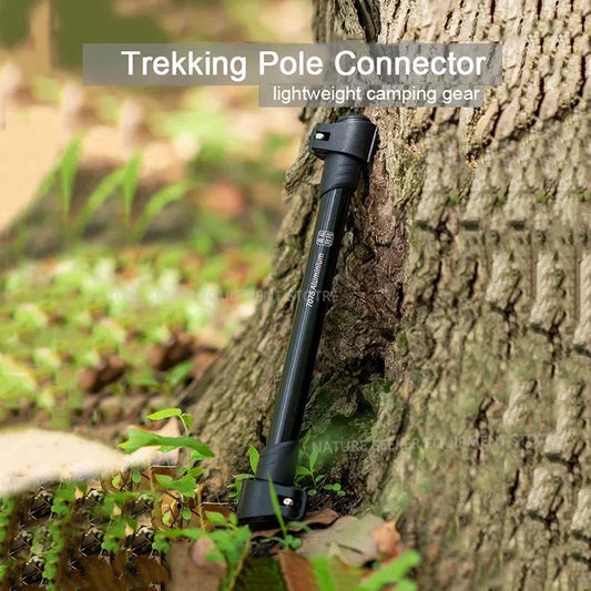 Trekking Pole Connector Turn Into Tent Pole for Awning Shade Canopy Accessories Outdoor Hiking Lightweight Cool Camping Gear